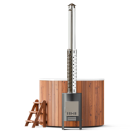 PolarSpa Comfort houtgestookte hottub - 4 personen