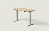 Desktronic HomePro bureau Grijs / Massief Eiken / 140x70 cm Desktronic HomePro bureau Grijs / Massief Eiken / 140x70 cm