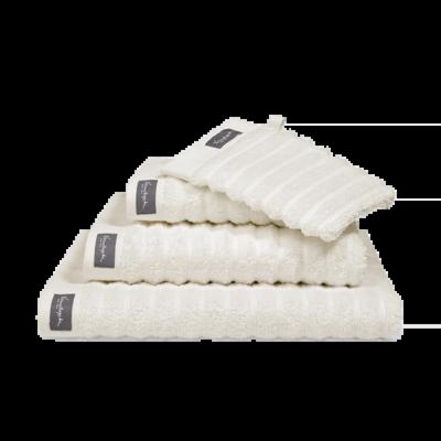 Vandyck Vandyck Home Towel Wave gastendoekje 40x60 Cream Tan