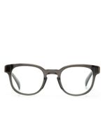 Dunhill lunettes de vue à monture carrée transparente - Gris