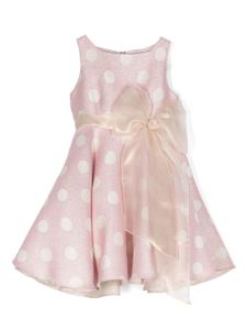 La Stupenderia robe à pois - Rose