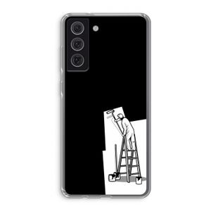 Musketon Painter: Samsung Galaxy S21 FE Transparant Hoesje