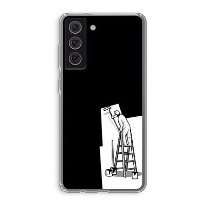 Musketon Painter: Samsung Galaxy S21 FE Transparant Hoesje