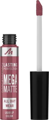 Manhattan Manhattan Lippenstift Liquid Lasting Perfection Mega Matte 210 Central Pink, 7,4ml