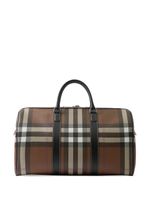 Burberry sac fourre-tout à motif Exaggerated Check - Marron