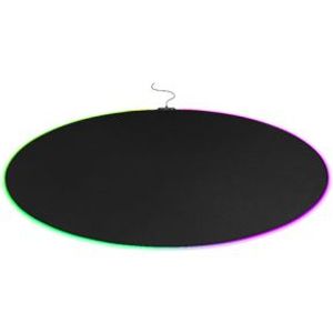 Deltaco GAM-138 Bureaumat Zwart, RGB