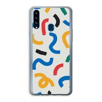 Illustratieve pop 2: Samsung Galaxy A20s Transparant Hoesje