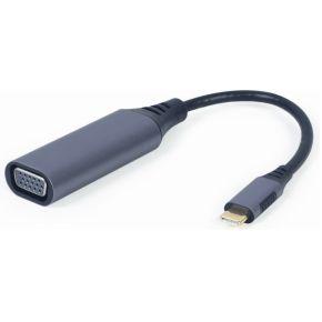 Cablexpert USB-C naar VGA adapterkabel 0.15 meter