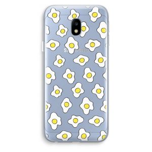 Spiegeleitjes: Samsung Galaxy J3 (2017) Transparant Hoesje