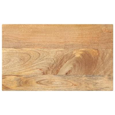 Tafelblad rechthoekig 50x40x3,8 cm massief mangohout