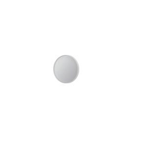 INK SP15 Spiegel - 40x4x40cm - rond - verzonken in aluminium kader - aluminium wit mat 8408551