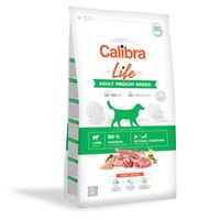 Calibra Life Dog Adult Medium Breed Lamb hondenvoer 12kg
