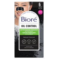 Biore Oil Control Natural Charcoal Poriestrips