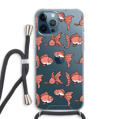 Blub: iPhone 12 Pro Max Transparant Hoesje met koord
