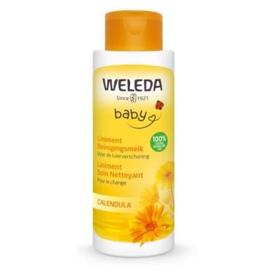 Weleda Baby Calendula Liniment Reinigingsmelk Melk 400ml