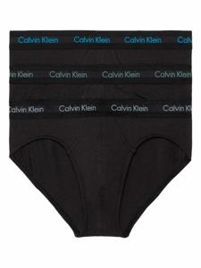 Calvin Klein - 3p Hipbrief - Cotton Stretch - N20, Maat:M
