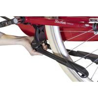 FISCHER FAHRRAD 50176:FISCHER Fietsenrek Aluminium Zwart