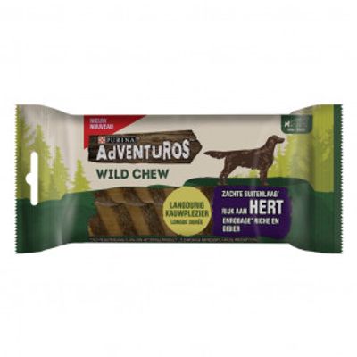 Purina Adventuros Wild Chew S hondensnack Per 4