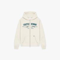 Croyez Art Gallery Zip Hoodie Heren Gebroken Wit - Maat M - Kleur: Gebroken Wit | Soccerfanshop