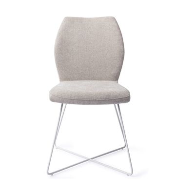 Jesper Home Ikata eetkamerstoel Pretty Plaster cross white