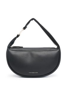 Tommy Hilfiger sac porté épaule Contemporary à fini grainé - Noir