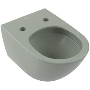 Villeroy & Boch Antao Diepspoelcloset - zonder spoelrand - wandhangend - met TwistFlush - Morning Green CeramicPlus 4674t0r8