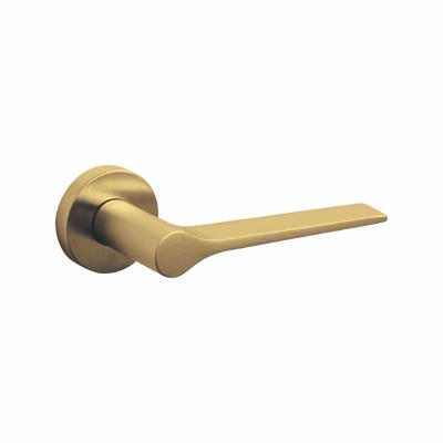 Intersteel Design deurklinkLama op rozet messing mat - M107RSB8TS