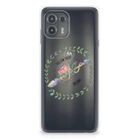 Motorola Edge 20 Lite Telefoonhoesje met Naam Boho Dreams