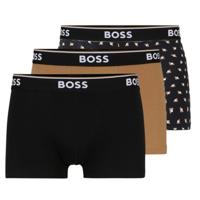 Boss Power boxershort - trunk 3-pack beige-zwart