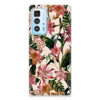 Motorola Edge 20 Pro TPU Case Flowers - thumbnail