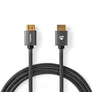 Nedis High Speed ??HDMI-Kabel met Ethernet | ARC | 2 m | 1 stuks - CVTB34000GY20 CVTB34000GY20