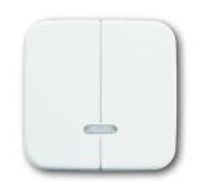 Busch-Jaeger bediening voor seriedimmer 6565U wit Busch-Jaeger bediening voor seriedimmer 6565U wit