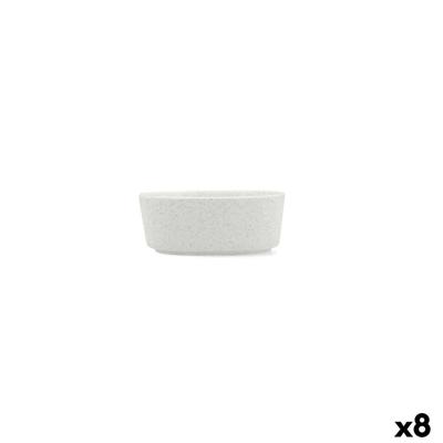 Aperitiefschaaltje Bidasoa Elite Wit Keramisch 11,5 x 11,3 x 4,7 cm (8 Stuks)