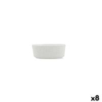 Aperitiefschaaltje Bidasoa Elite Wit Keramisch 11,5 x 11,3 x 4,7 cm (8 Stuks)
