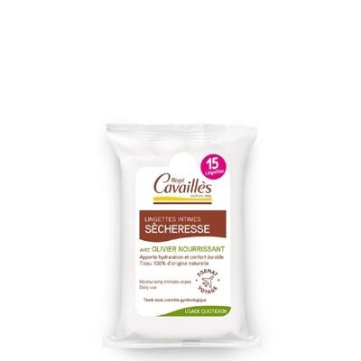 Roge Cavailles Hygiene Intime Lingettes Special Secheresse