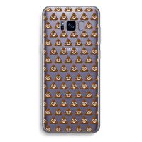 Poop emoji: Samsung Galaxy S8 Plus Transparant Hoesje
