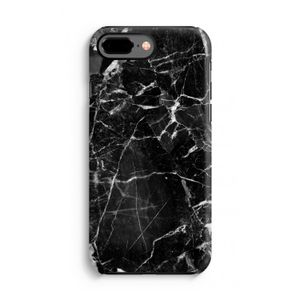 Zwart Marmer 2: iPhone 8 Plus Tough Case