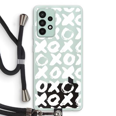 XOXO: Samsung Galaxy A52s 5G Transparant Hoesje met koord