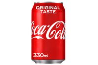 Coca-Cola frisdrank, fat blik van 33 cl, pak van 24 stuks - thumbnail