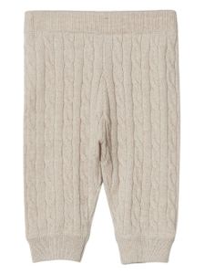 Brunello Cucinelli Kids pantalon Bernie en cachemire - Tons neutres