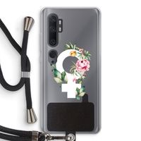Venus: Xiaomi Mi Note 10 Transparant Hoesje met koord