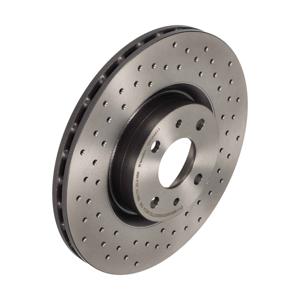 Remschijf COATED DISC LINE BREMBO, Remschijftype: Geperforeerd / Geventileerd, u.a. für Abarth