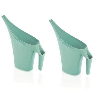 Prosperplast Gieter - 2x - mintgroen - kunststof - 2 liter