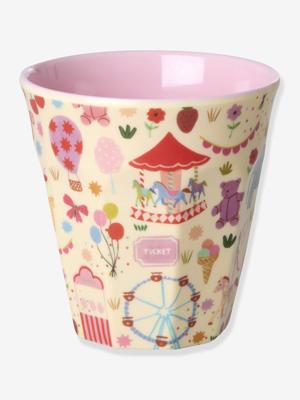 Malmine kinderbeker FUN FAIR PINK 250 ml rice rozen