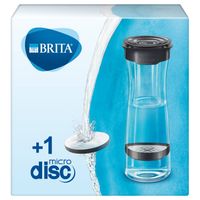 BRITA Waterfilterkaraf Fill&Serve 1,3L Zwart incl. 1 MicroDisc Waterfilter - thumbnail