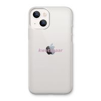 kwetsbaar: iPhone 13 mini Transparant Hoesje