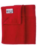 The One Towelling TH1020 Classic Guest Towel - Red - 30 x 50 cm