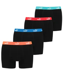 Puma 4-pack Heren Boxershort - Black Combi