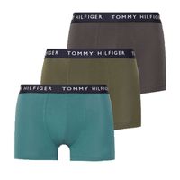 Tommy Hilfiger boxershorts 3-pack groen-grijs - thumbnail