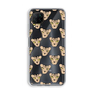 Tijger: Huawei P40 Lite Transparant Hoesje